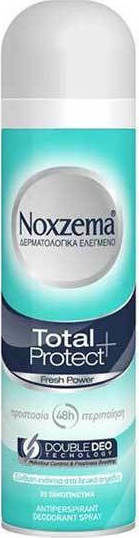 Noxzema Total Protect Fresh Power Antiperspirant Αποσμητικό 48h σε Spray 150ml