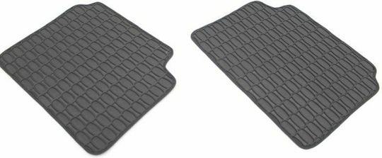 Set of Front and Rear Mats 4pcs for Chevrolet Aveo 2006+ Black
