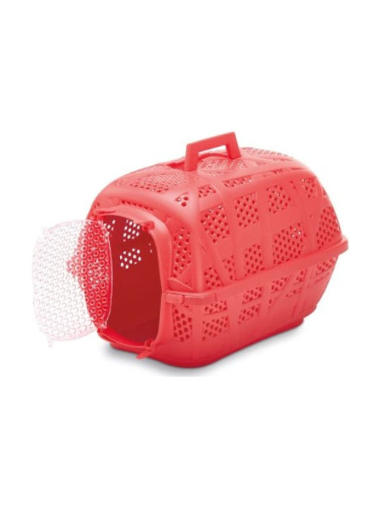 Imac Carry Sport Κλουβί Μεταφοράς Γάτας 48.5x32x34εκ. Κόκκινο