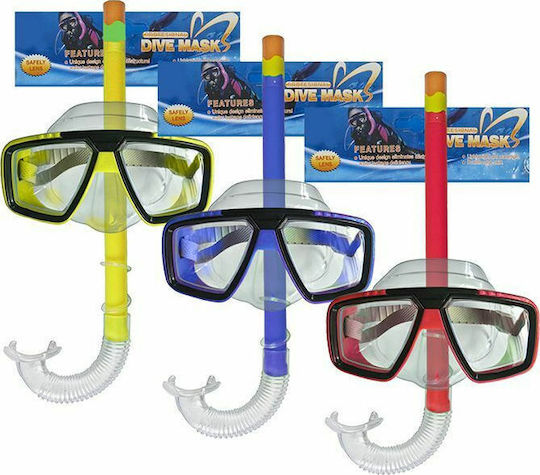 Summertiempo Kids Diving Mask with Snorkel Various Designs or Colors