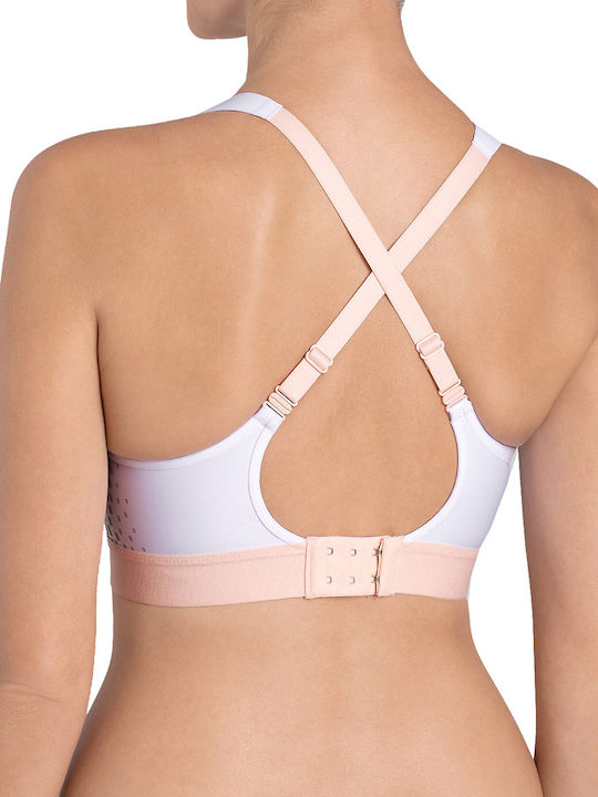 Triaction Extreme Lite N Athletic Athletic Bra with Light Padding without Underwire White