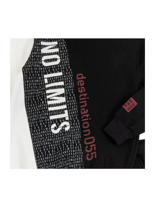 Funky Kids Sweatpants Set Black 2pcs