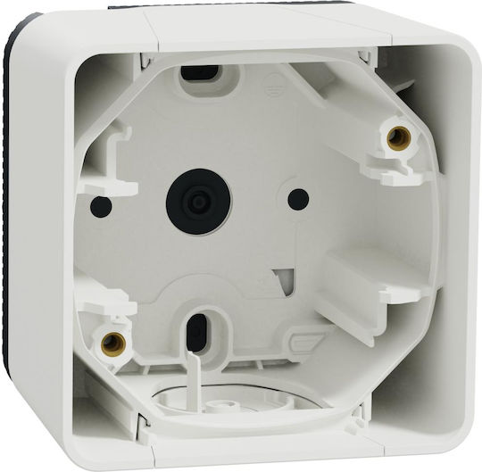 Schneider Electric Mureva Styl Switch Box Wall Mounted 1 Position IP55 in White Color MUR39911