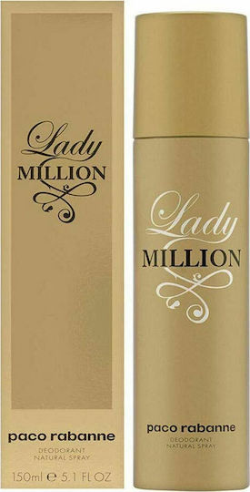 Rabanne Lady Million Αποσμητικό σε Spray 150ml