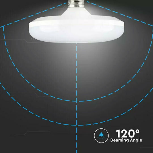 V-TAC VT-235 Λάμπα LED 36W 80mm για Ντουί E27 Φυσικό Λευκό 2900lm