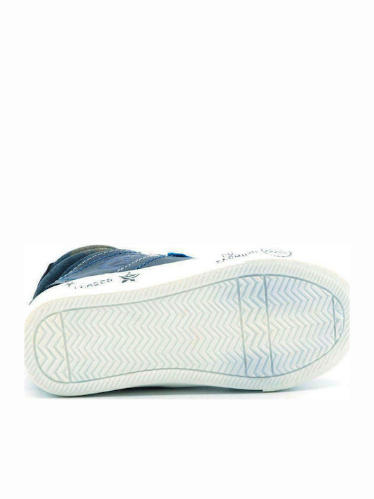 C17779E Kinder Sneakers Hoch Anatomisch Blau
