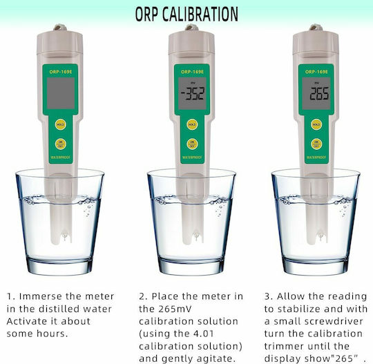 Waterfresh Wasserqualitätsmesser ORP Redox Messgerät