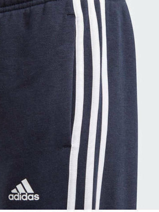 Pantaloni De Trening Pentru Copii Albastru Marin Essentials 3-Stripes