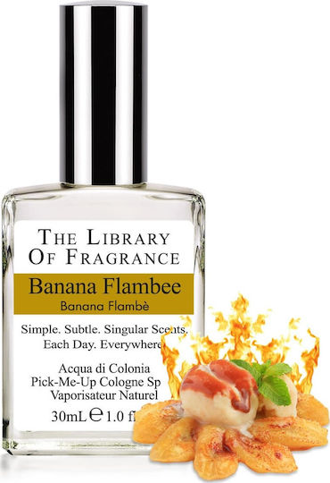 The Library Of Fragrance Banana Flambee Eau de Cologne 30ml