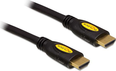 DeLock HDMI 1.4 Cable HDMI male - HDMI male 2m Black