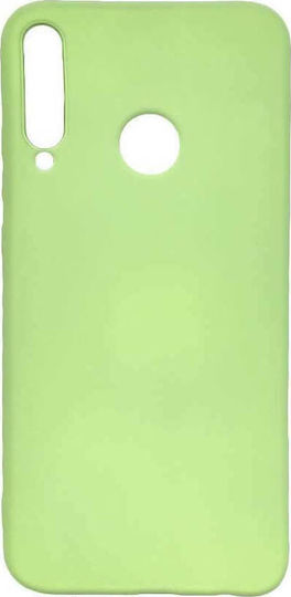 Sonique Liquid Back Cover Silicone Green (Huawei P40 Lite E)