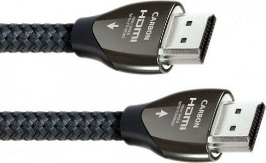 Audioquest Carbon HDMI 2.0 Premium High Speed 4K 60Hz HDR Braided Cable HDMI male - HDMI male 1.5m Μαύρο