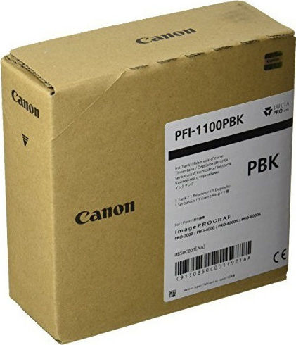 Canon PFI-1100 Original InkJet Printer Ink Photo Black (0850C001)