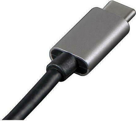 Lampa Silver Line USB 2.0 Cable USB-C male - USB-A Μαύρο 2m L3889.1