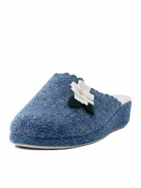 3Rose 164 Women's Slipper In Blue Colour