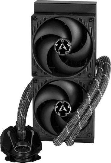 Arctic Liquid Freezer II 240 Υδρόψυξη Επεξεργαστή Διπλού Ανεμιστήρα 120mm για Socket AM4/AM5/1200/115x