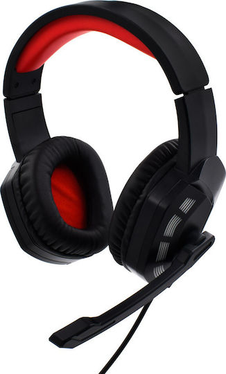 Andowl Q-E6 Über Ohr Gaming-Headset mit Verbindung 3,5mm / USB Schwarz