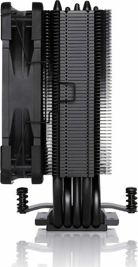 Noctua NH-U12S chromax.black Ψύκτρα Επεξεργαστή για Socket AM4/AM5/1200/115x/1700