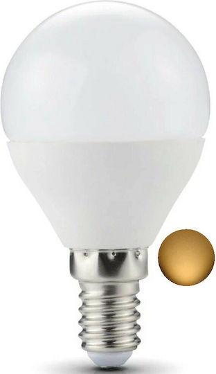 Elmark Λάμπα LED 8W για Ντουί E14 και Σχήμα G45 Θερμό Λευκό 800lm