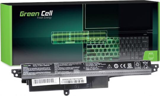 Green Cell Compatible Battery for Asus X200 / VivoBook X200C/X200CA/F200/F200C/F200CA with 2200mAh