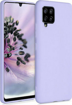 Sonique Liquid Back Cover Silicone Purple (Galaxy A42) 46-61898