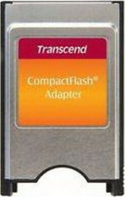 Transcend PCMCIA CompactFlash Adapter Card Adapter