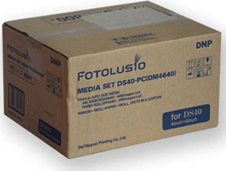 DNP DM-4640 Фотохартия за DS-40 Ролка (10x15) за Принтери Zink 800 Листове