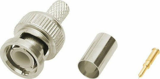 Scruffs & Tramps Stecker BNC männlich Silber