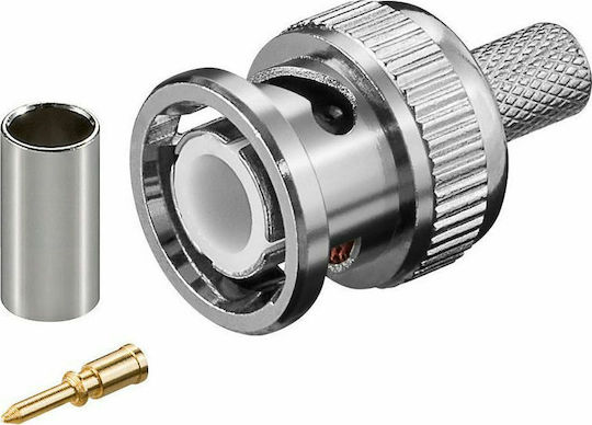 Scruffs & Tramps Stecker BNC männlich Silber
