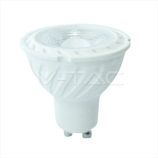 V-TAC VT-227D LED Bulb 6.5W for Socket GU10 and Shape MR16 Cool White 450lm Dimmable