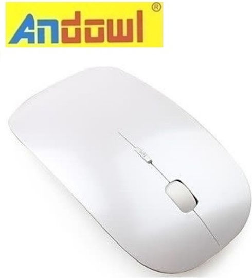 Andowl Q-JC121 Wireless Bluetooth Mouse Silver