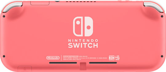 Nintendo Switch Lite 32GB Coral Animal Crossing: New Horizons (Official Bundle)