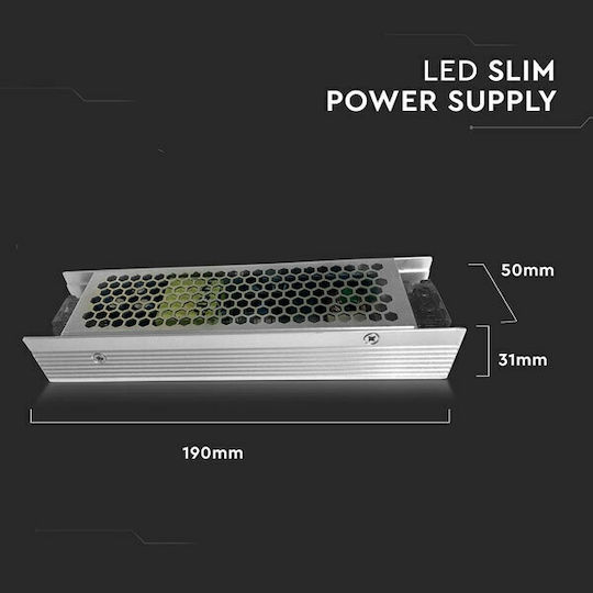 V-TAC Dimmable Τροφοδοτικό LED IP20 Ισχύος 120W με Τάση Εξόδου 24V