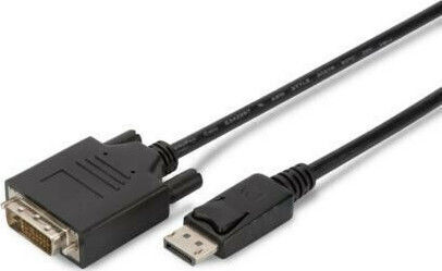 Digitus Kabel DVI-D-Stecker - DisplayPort-Stecker 1m Schwarz (AK-340301-010-S)