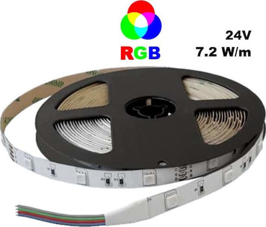 Cubalux LED Strip 24V RGB Light 5m Type SMD5050