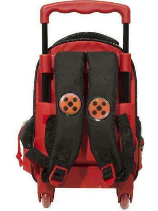 Gim Ladybug Super Heroes Τσάντα Τρόλεϊ Κόκκινη 5lt