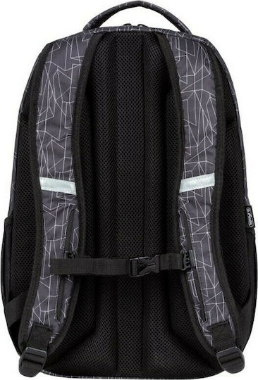 Pelikan Be.Bag Explorer Geo Lines Σχολική Τσάντα Πλάτης Γυμνασίου - Λυκείου  σε Μαύρο χρώμα Μ31 x Π20 x Υ45cm 24800150 | Skroutz.gr