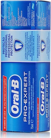 Oral-B Pro Expert Professional Protection Toothpaste for Sensitive Teeth , Ulitis , Plaque & Cavities 75ml