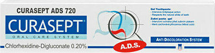 Curasept ADS 720 Οδοντόκρεμα με Χλωρεξιδίνη κατά της Πλάκας 75ml