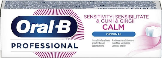 Oral-B Professional Sensitivity & Gum Calm Original Pastă de dinți pentru Dinți sensibili și Gingivită 75ml