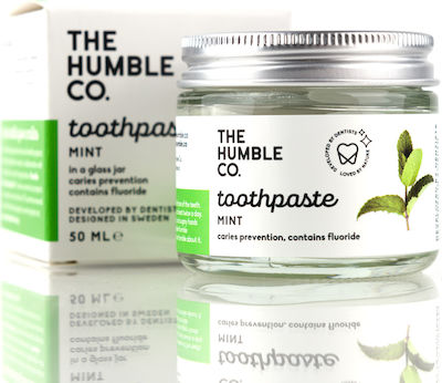 The Humble Co. in Glass Jar Pastă de dinți 50ml