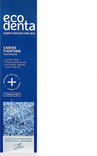 Ecodenta Caries Fighting Οδοντόκρεμα Χωρίς Φθόριο κατά της Ουλίτιδας 100ml