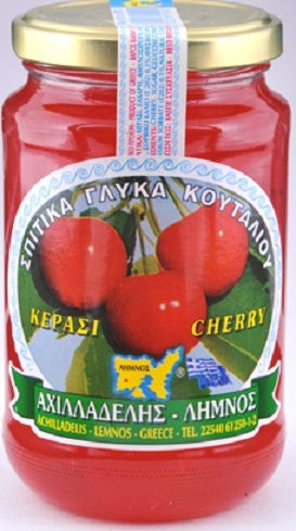 Achilladelis Süßigkeit des Löffels Kirsche 450gr
