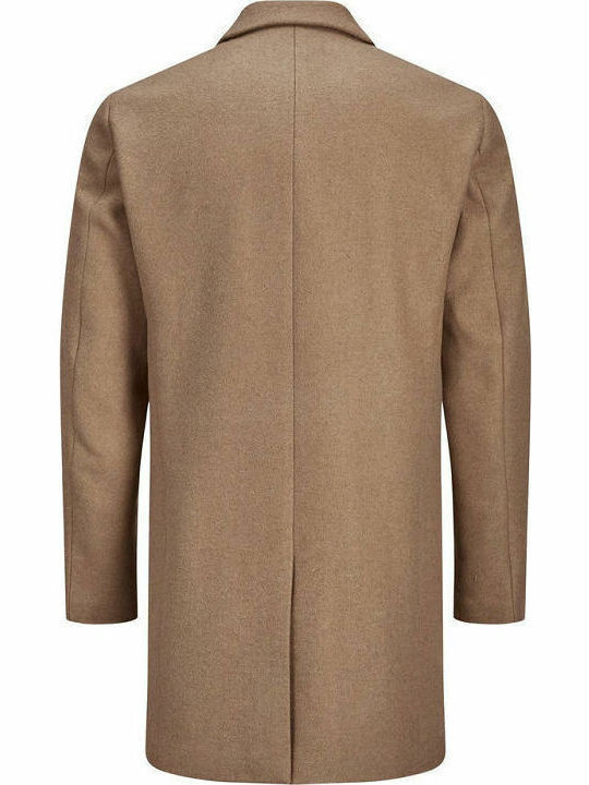 Men's Coat Khaki Beige