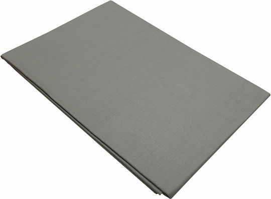 Le Blanc Cotton Line Σεντόνι Μονό 150x240εκ. Grey