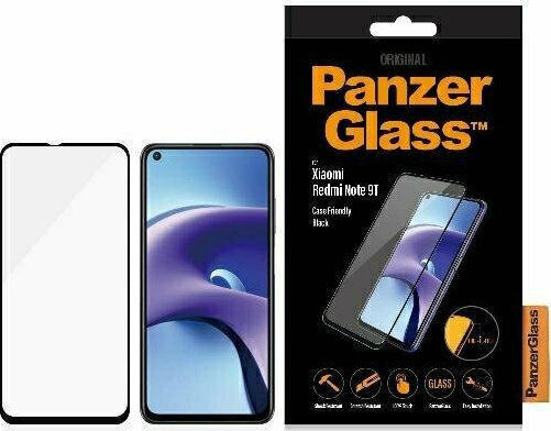 PanzerGlass Case Friendly Tempered Glass (Redmi Note 9T)