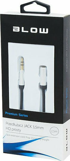 Blow Blow 3,5mm Klinkenkabel - 3,5mm Buchse Schwarz 2,5m DM-280