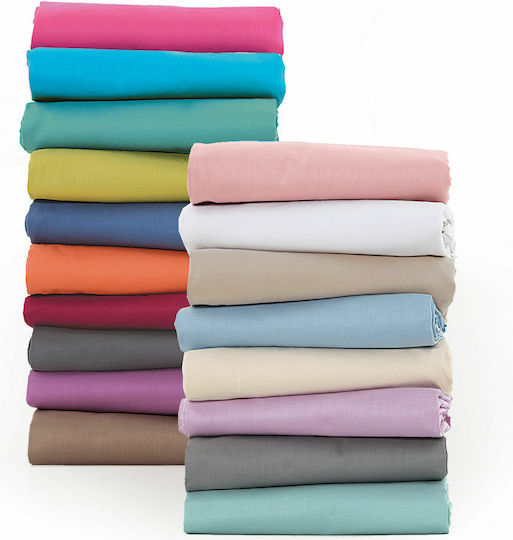 Nef-Nef Homeware Чаршаф Полудвойно с Ластик 120x200+30см. Basic Индиго 1053