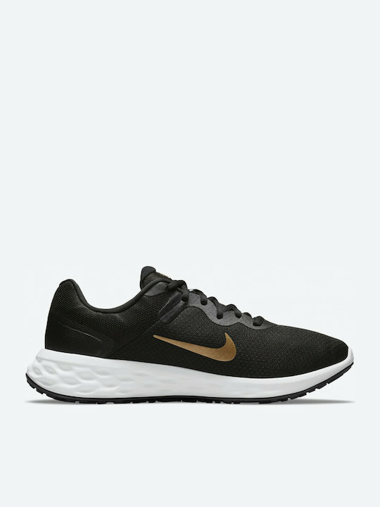 Nike Revolution 6 Next Nature Ανδρικά Αθλητικά Παπούτσια Running Μαύρα