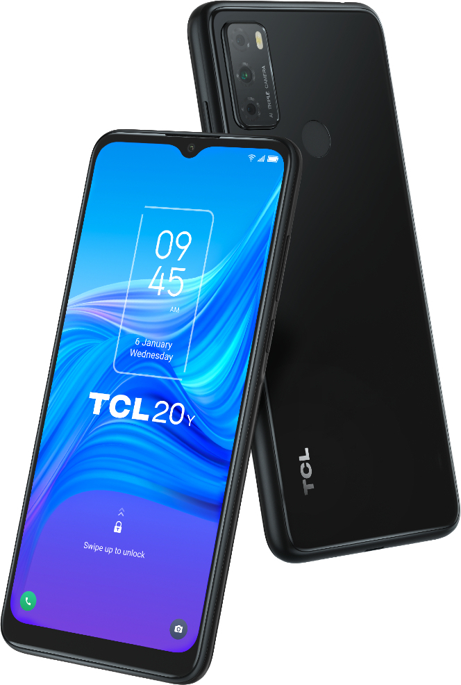 TCL 20Y Dual SIM (4GB/64GB) Jewelry Black | Skroutz.gr